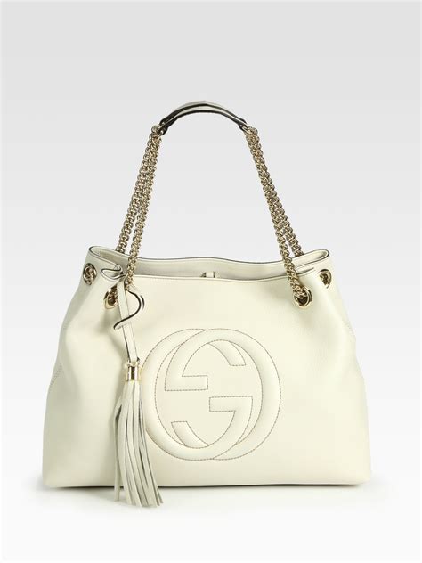 gucci white handbag 2012|white Gucci handbags sale.